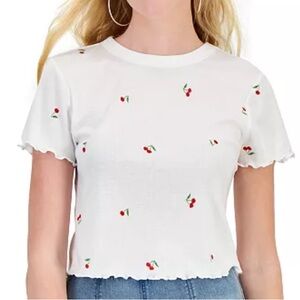 NWT rebellious one cherry shirt